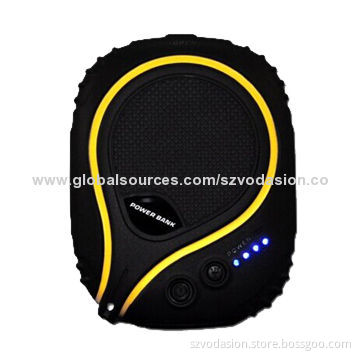 2014 New Design Hot Selling 7,800mAh Capacity/Water/Dust/Shockproof Power Bank